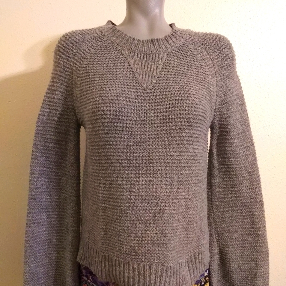 Madewell Wide Long Sleeve pullover Sweater